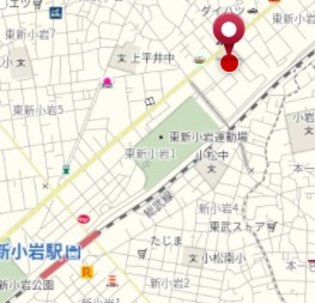 シティハイム　セルティアの地図|★案内図★