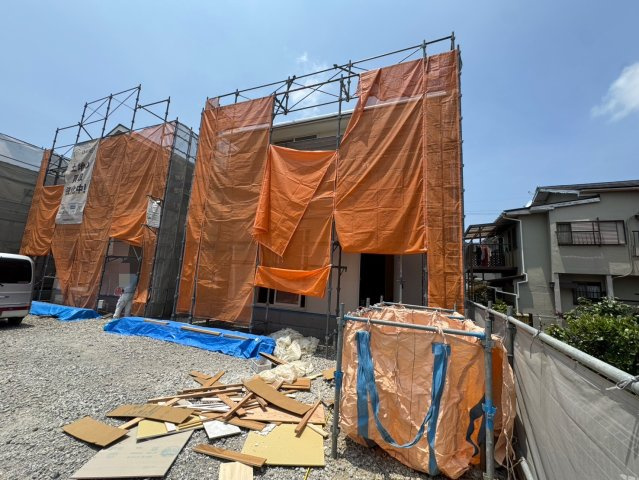 ARCHI DAYS－アーキデイズ－小倉北区中井３丁目【小倉北区　新築戸建て】の外観|現地撮影　2025,7,4　ARCHI DAYS－アーキデイズ－小倉北区中井３丁目【小倉北区　新築戸建て】