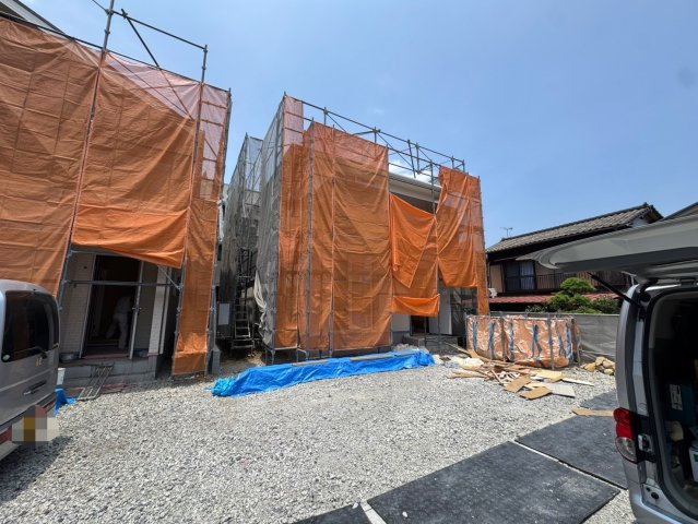 ARCHI DAYS－アーキデイズ－小倉北区中井３丁目【小倉北区　新築戸建て】の外観|現地撮影　2025,7,4　ARCHI DAYS－アーキデイズ－小倉北区中井３丁目【小倉北区　新築戸建て】