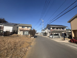 【前面道路含む現地写真】 | 【JINSEI】～JNセレクトタウンみどりの中央～最終１区画　建築条件なしの分譲地