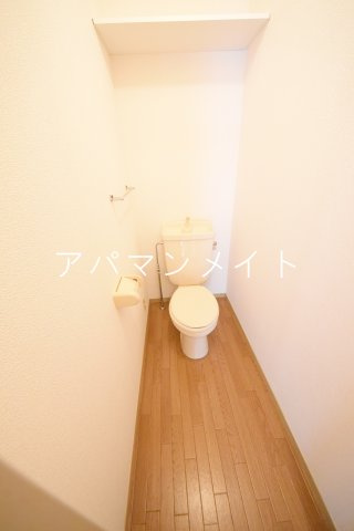 【トイレ】 | パークサイド上矢部A | トイレです