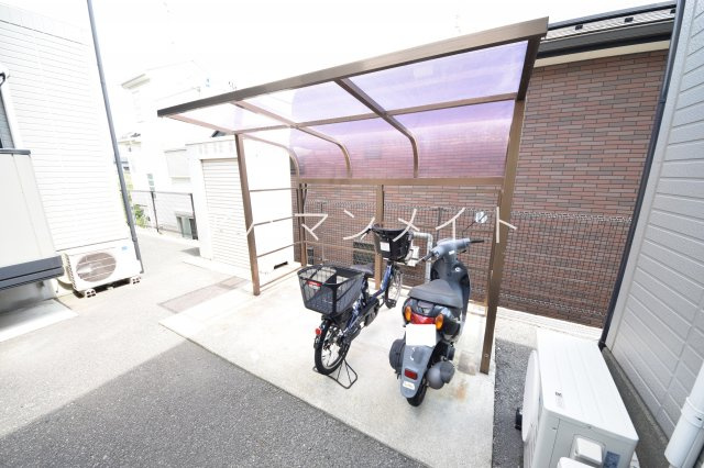 【その他共用部分】 | パークサイド上矢部A | 駐輪場です！