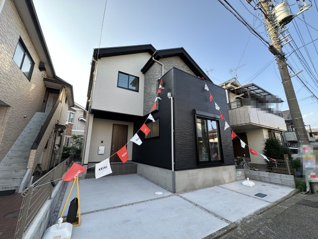 清瀬市松山3丁目　南東道路の前面道路含む現地写真