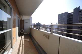 【バルコニー】 | バルミー横川 | 現地（2025年10月17日9：00頃）撮影