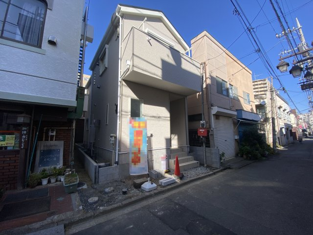 清瀬市松山1丁目　新築戸建の前面道路含む現地写真