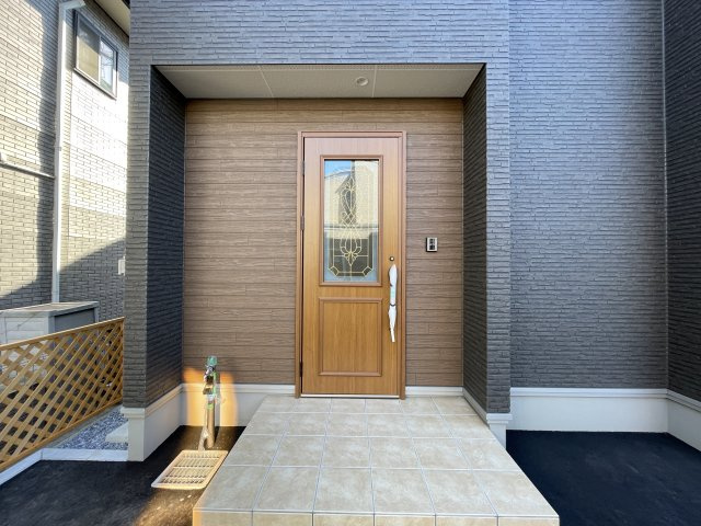 八戸市江陽1丁目の玄関