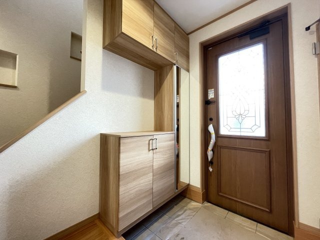 八戸市江陽1丁目の玄関