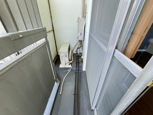 光明台ハイタウン2号棟のバルコニー