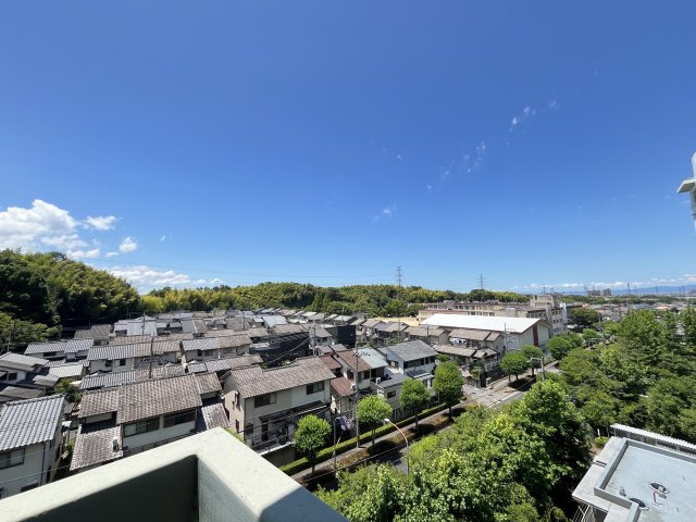 光明台ハイタウン2号棟の展望