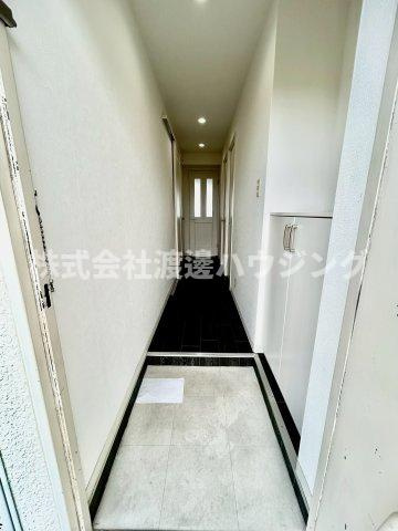 コーポ南千里の玄関