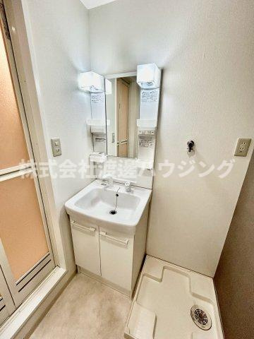 コーポ南千里の洗面所