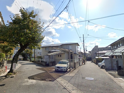 【前面道路含む現地写真】 | 山科区椥辻平田町　中古戸建（賃貸オーナーチェンジ）