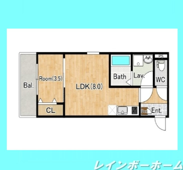 特典：仲介手数料が不要です‼の間取り