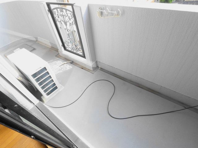 アンフォーラ宮脇のバルコニー