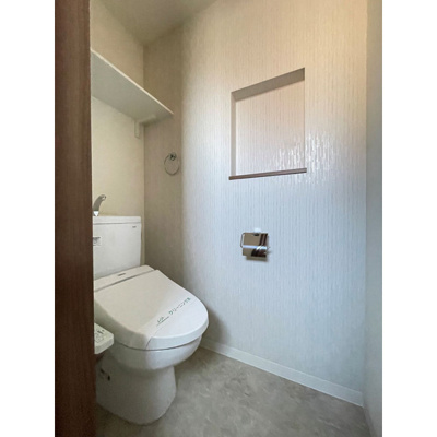 【トイレ】 | シャンテ・ベルジュ | 落ち着いたトイレです