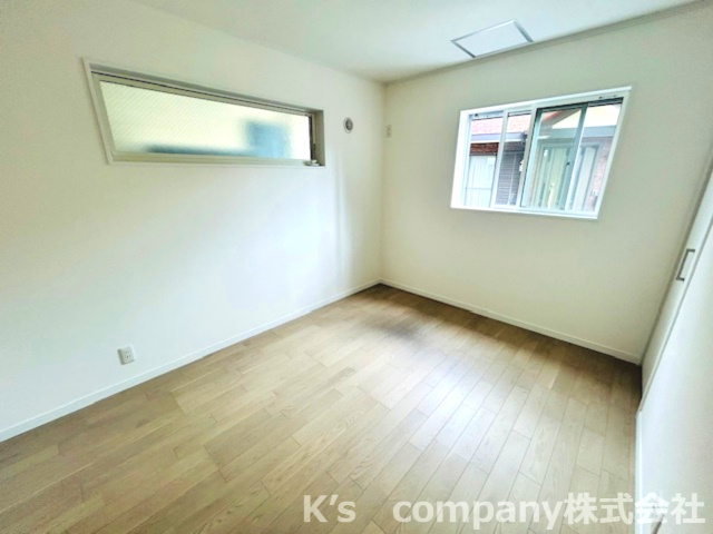 ◎茅ヶ崎市香川5丁目　新築戸建　1号棟の子供部屋|通風も良好な洋室はお子様のお部屋にぴったりです♪