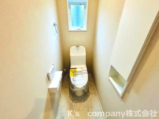 ◎茅ヶ崎市香川5丁目　新築戸建　1号棟のトイレ|シンプルで使いやすいトイレ☆