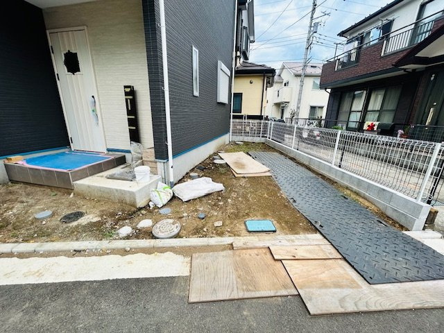 ◎茅ヶ崎市香川5丁目　新築戸建　1号棟の駐車場|2025.9.29撮影◇