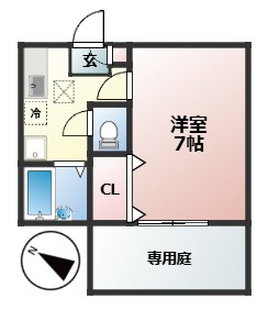 サントピアK2の間取り