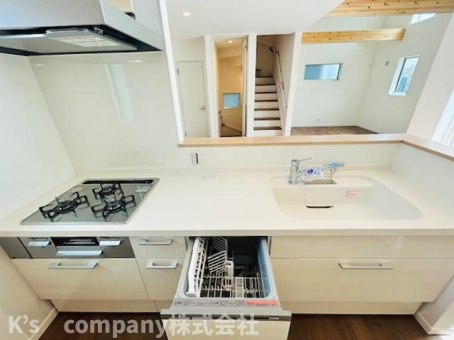 ◎茅ヶ崎市香川5丁目　新築戸建　8号棟のキッチン|システムキッチン◇◇