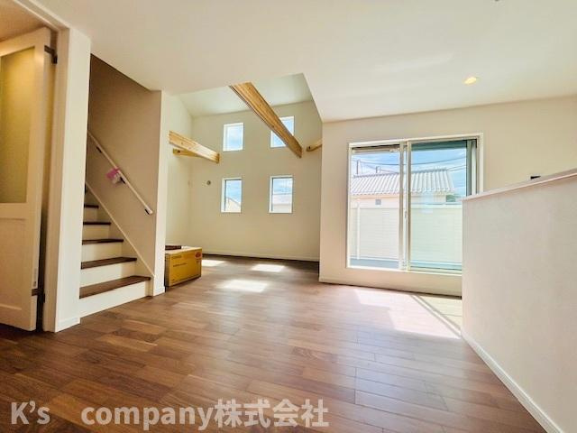 ◎茅ヶ崎市香川5丁目　新築戸建　8号棟の居間・リビング|2階リビングスペース◇◇