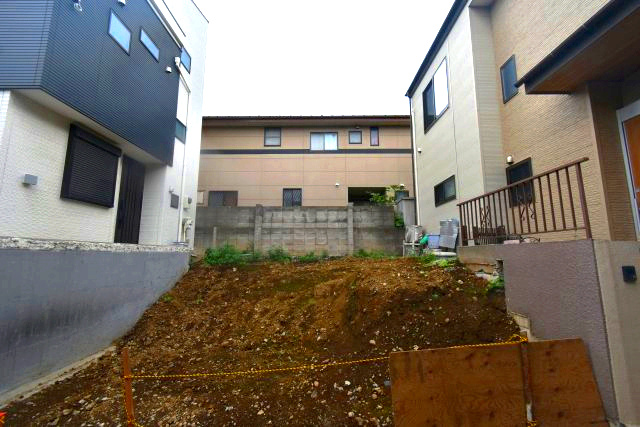 桜台3丁目・建築条件付売地の外観