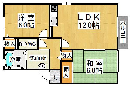 パルティールの間取り|※間取りが現況と異なる場合は現況を優先します※