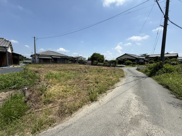 三橋町磯鳥売地の前面道路含む現地写真