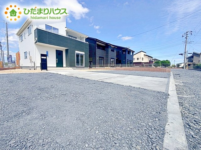 【駐車場】 | 水戸河和田町3期　新築戸建　1号棟 | マイホームなら駐車場代がかかりません。しかも、自宅の駐車場で洗車が出来ます！今までコイン洗車に行っていた手間も省けて、節約にも繋がります(^^♪