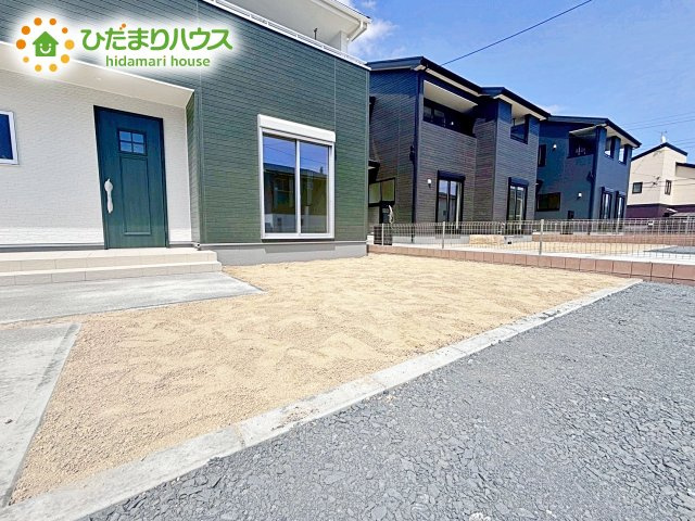 【庭】 | 水戸河和田町3期　新築戸建　1号棟 | お子様の元気なお外遊びも、自宅のお庭なら安心ですね(^^♪