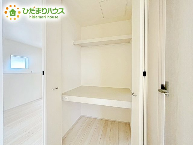 【収納】 | 水戸河和田町3期　新築戸建　1号棟 | 掃除機や買い溜めしたい日用品をしまうのに便利です！