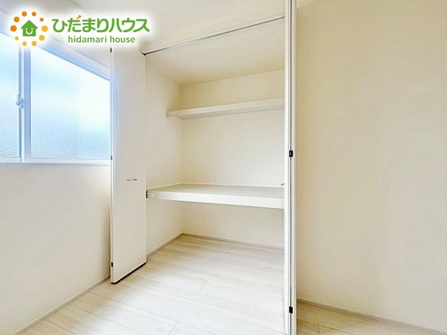 【収納】 | 水戸河和田町3期　新築戸建　1号棟 | 奥行きが広い収納スペースなので、お布団も楽々しまえますね！！