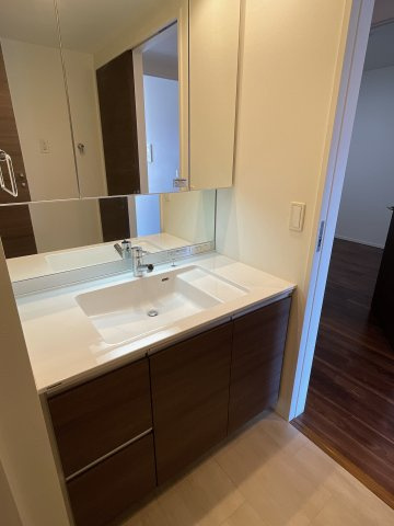 ソシオ入船の独立洗面台