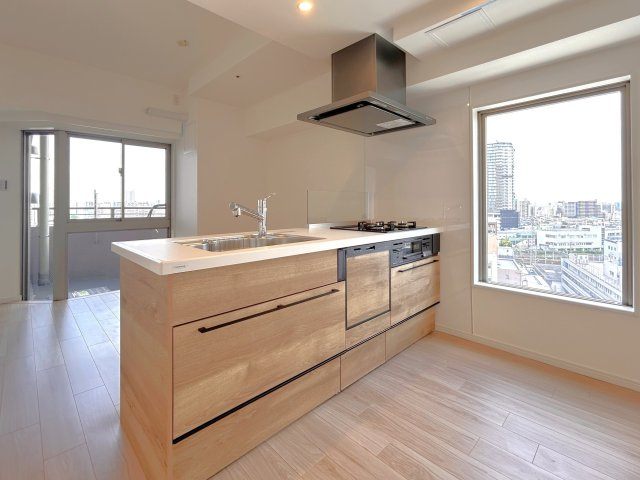 レジデンシャルステートタワー南千住のキッチン