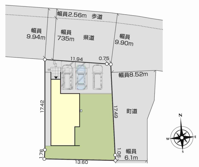 【区画図】 | 上里町金久保22-P1  いろどりアイタウン　新築戸建　全1棟　1号棟