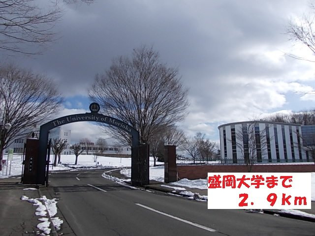 ソシアノールⅡの周辺|盛岡大学まで2900m