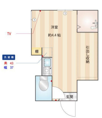 アーバンプレイス荻窪ⅢＡの間取り