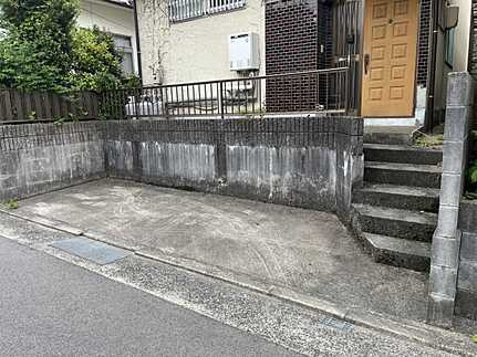 広島市安佐南区相田３丁目　土地の前面道路含む現地写真