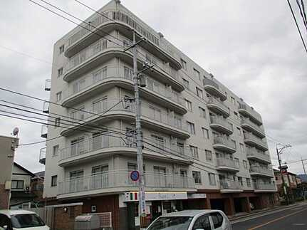 楽々園豊栄ハイツの外観