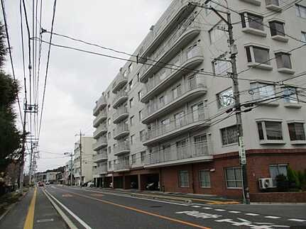 楽々園豊栄ハイツの外観