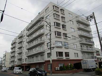 楽々園豊栄ハイツの外観