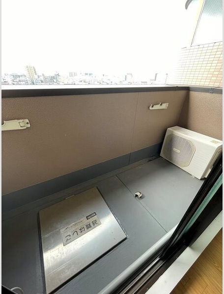 サンユタカマンションのバルコニー