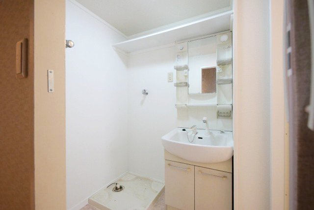 黒坂壱番館の洗面所