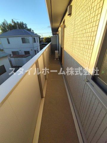 コンフォーティアのバルコニー