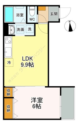 ウエルス大森北の間取り