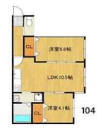 グランフォート明石城北の間取り