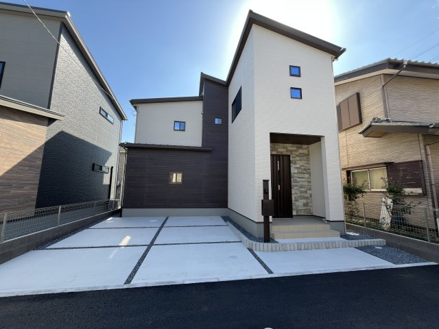 【外観】 | 熊谷市上之第９期　ワイウッドコート　新築戸建　全4棟　4号棟 | 10/17撮影