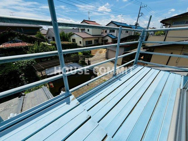 中古戸建のバルコニー