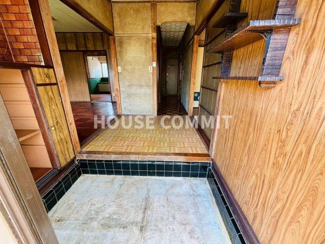 中古戸建の玄関