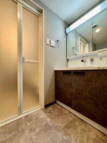 アンビエント鴻池新田の独立洗面台